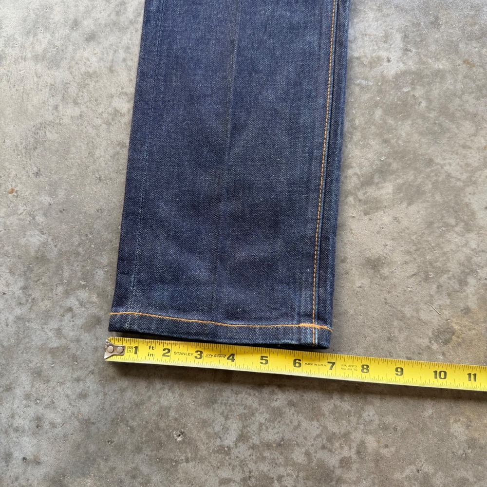 Cult of Individuality Rocker Slim Japanese Selvedge Denim Jeans Indigo 32x33.5 - Picture 11 of 13
